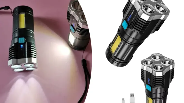 Testirali smo sve funkcije LED baterijske svjetiljke s moćnim dometom od 200 m