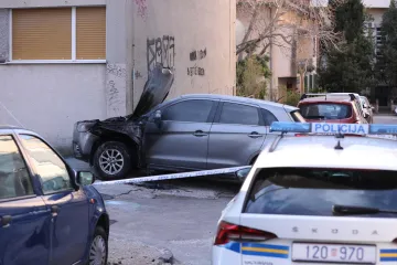 FOTO Tijekom noći u Splitu planuo automobil