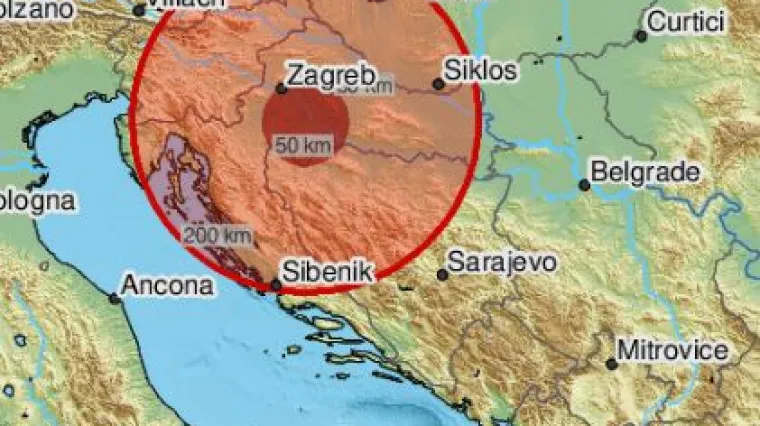 Potres ponovo pogodio Sisak: 'Protutnjilo, kao vlak ispred kuće