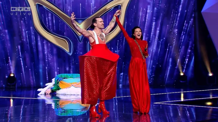 POGLEDAJTE NAJIŠČEKIVANIJI TRENUTAK VEČERI! Jedva je skinuo glomaznog Vrtnog patuljka sa sebe...