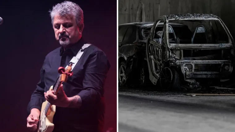 FOTO Smart koji je gorio u Splitu pripada pjevaču grupe Dalmatino. Policija potvrdila uzrok