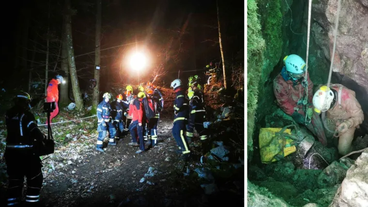 Spasioci nakon 30-satne akcije iz &scaron;pilje u Sloveniji izvukli speleologinju bez svijesti