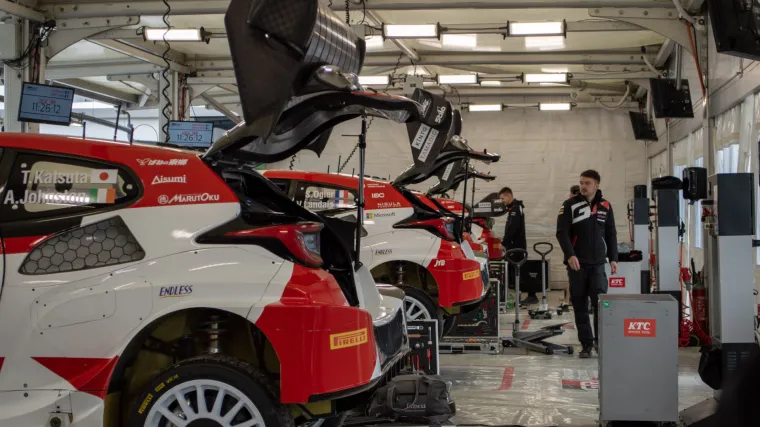 U Zagrebu je niknuo pravi mali 'oktanski grad': Pogledajte kako izgleda jedno od najvažnijih mjesta za timove i vozače uoči početka rallyja