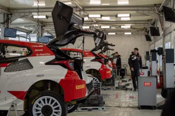 U Zagrebu je niknuo pravi mali 'oktanski grad': Pogledajte kako izgleda jedno od najvažnijih mjesta za timove i vozače uoči početka rallyja