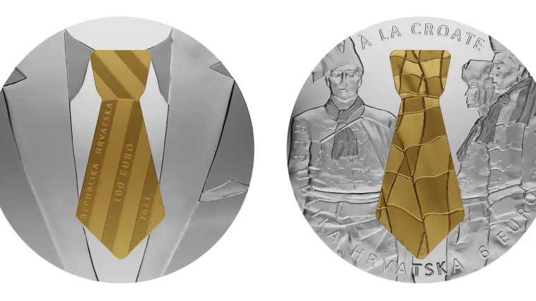 Kultnu kravatu odsad darujemo i u obliku jedinstvene kovanice