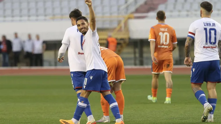 Hajduk prekrasnim golovima matirao Varaždin na Poljudu: Sahiti i Benrahou za pamćenje