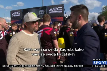 Petter Solberg sve prati u servisnom parku na Zagrebačkom Velesajmu