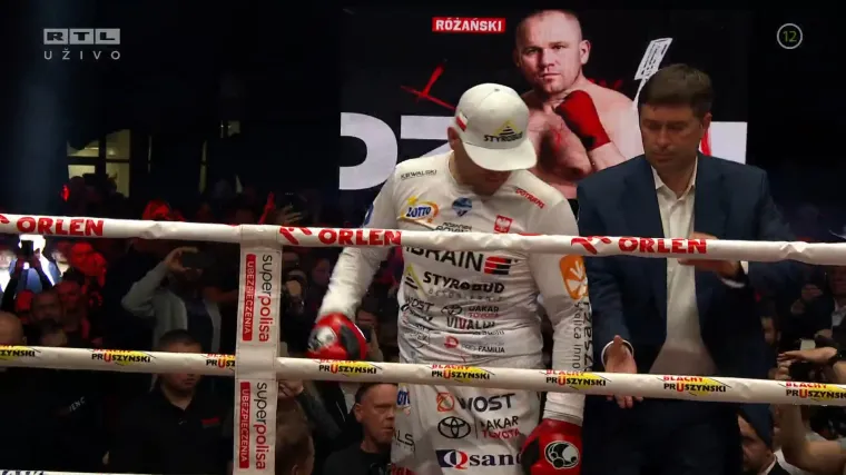 Lukasz Rozanski ulazi u ring