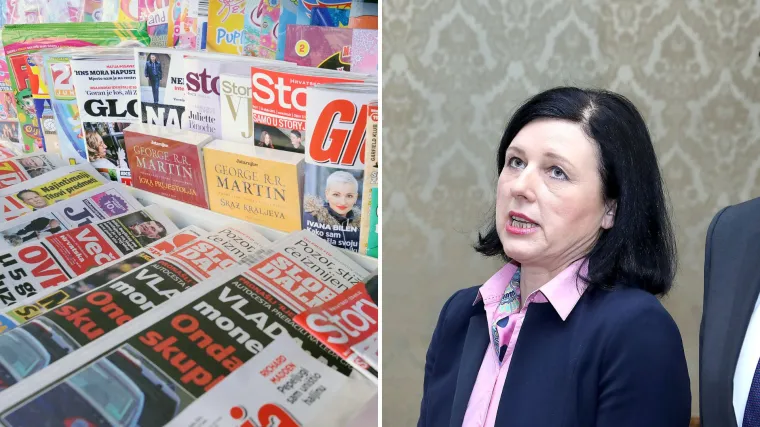 Potpredsjednica EK o tužbama protiv medija u Hrvatskoj: 'Imate 900 slučajeva? Moram to provjeriti...'