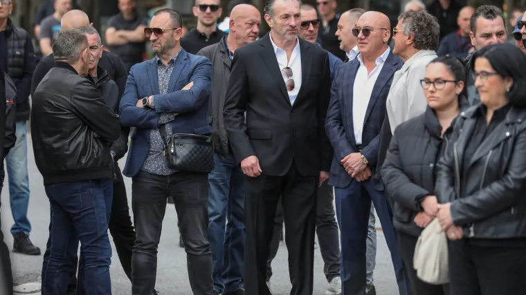 Na groblju Markovo Polje sahranjen je Tomislav Sabljo koji je ubijen u noćnom klubu 'Ritz'