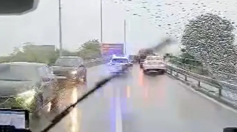 Nevjerojatnom reakcijom spasili život djetetu! Hitna jurila do Zagreba, objavljena snimka: 'Osim gužve nailazimo na lančani sudar...'