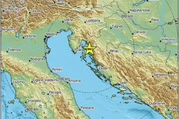 Potres magnitude 2,9 pogodio otok Krk: 'Kratko, ali dobro zatreslo; Skočila sam iz kreveta'