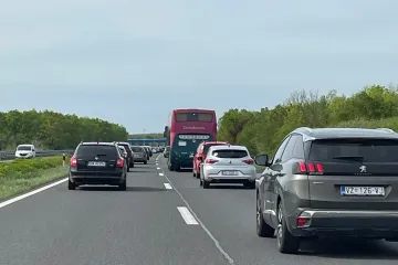 VIDEO Velika gužva na autocesti: Pogledajte kolone automobila