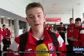 Sin našeg legendarnog rukometaša vratio se u Hrvatsku sa zlatom oko vrata:  'Ne znam kako opisati ovaj osjećaj'