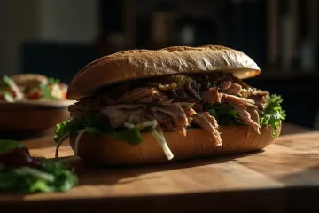 Sendvič sa svinjetinom - recept i priprema