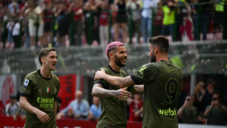 Milan u derbiju do bitne pobjede u borbi za Ligu prvaka: Dva Hrvata priliku dobila tek u nastavku