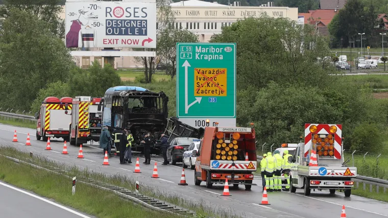 Planuo autobus sa 17 putnika kod Svetog Križa Začretja. Nema ozlijeđenih