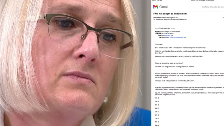 Prozvana ravnateljica uzvraća udarac, poslala nam je prepisku sa smijenjenim pročelnikom: 'Rečeno mi je da tijela nikad nisu bila na podu'