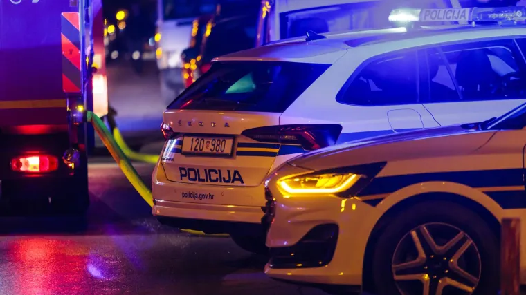 Na Jarunu sve puno policije: 'Lovili su čovjeka, vidio sam kad su ga sru&scaron;ili'