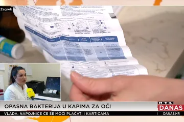 Bakterija zbog koje su ljudi oslijepili i u Hrvatskoj: 'Opasna je po život. Prije koji tjedan nam se javila pacijentica'