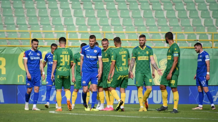 Slaven Belupo u samoj zavr&scaron;nici ispustio pobjedu za kraj sezone: Mlinar golčinom spasio Puljane poraza