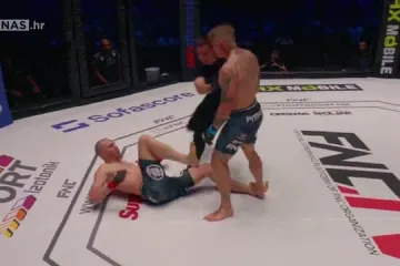 Roos nokautirao Vrtačiča u prvoj rundi, pogledajte kroše nakon kojeg je sudac prekinuo borbu