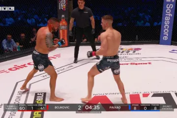 Bojković je autor najboljeg nokauta, pogledajte brutalno leteće koljeno kojim je završio Paixaa