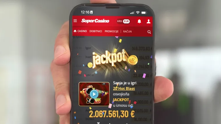 Netko je u Hrvatskoj osvojio 2 i 1,9 milijuna eura!