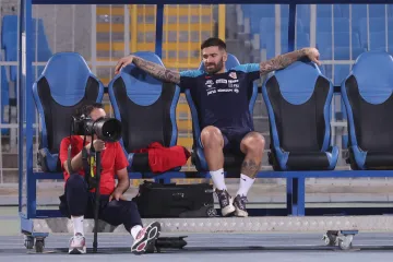 Kamere snimile Marka Livaju, evo što majstor radi dok se reprezentacija priprema za Final Four Lige nacija