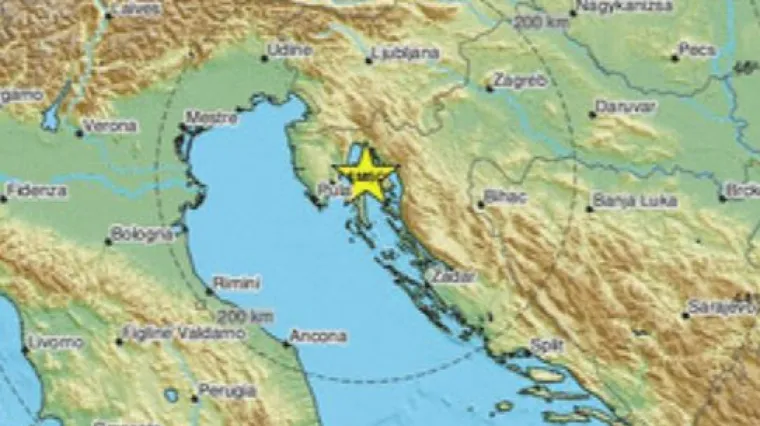 Novi potres na Krku, ovog puta magnitude&nbsp;2,6 po Richteru: 'Bome je zatreslo i grmjelo par sekundi'