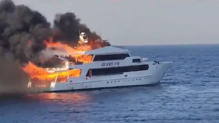 VIDEO Drama u Crvenom moru: Zapalio se brod, nestalo troje Britanaca