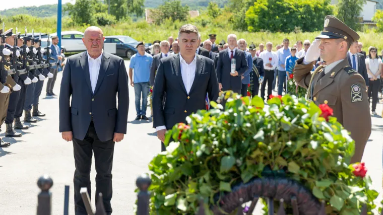 Milanović u Požegi: 'Hrvatsku je obranilo malo ljudi, odnosno mali broj pravih i dobrih ljudi'