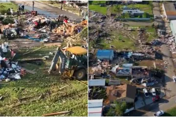 VIDEO Pogledajte zastrašujuće posljedice tornada u Teksasu. Odnio tri života, više od 200 domova uništeno
