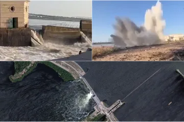 Je li ovo krucijalan dokaz? Ono što je snimljeno dronom otkriva tko je razorio branu nako čega je nastala katastrofa