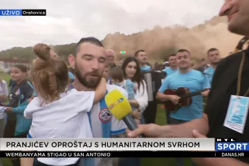 Danijel Pranjić službeno završio igračku karijeru, u oproštajnoj utakmici zaigrali i legendarni Vatreni