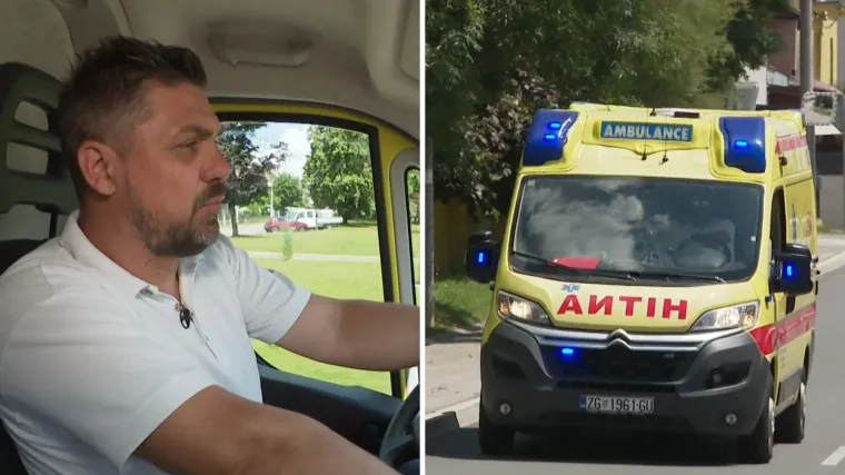 Djelatnici Hitne već treći dan strogo se drže pravila, prosvjedom će podržati kolegu koji je u pritvoru. Bili smo s njima