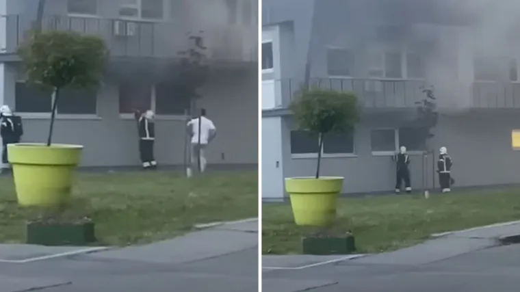 Osječka policija objavila detalje o požaru na psihijatriji KBC-a. Uzrok nije tehnički kvar