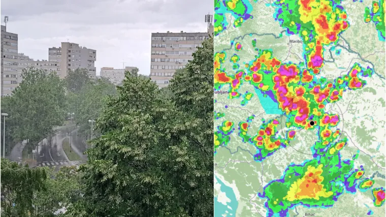 Drastična promjena vremena stigla i u Zagreb: Snažan pljusak praćen grmljavinom 'udara' po metropoli