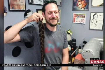 Luka je 9 godina puštao kosu da bi je donirao djeci oboljeloj od malignih bolesti: 'Učinila mi se kao dobra ideja'