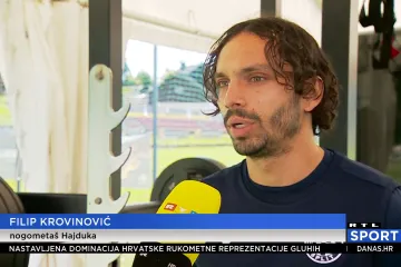 Krovinović najavio derbi na Maksmiru: 'Bilo bi lijepo početi sezonu s trofejom'