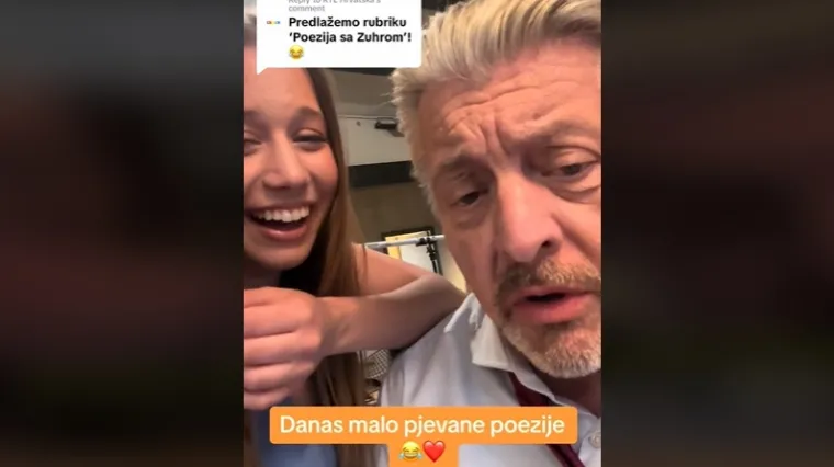 Genijalni Zuhra pjevao Bugi Mariji &Scaron;imić: 'Dobra večer Bugo, gdje si bila ti do sad? Ja te nisan vidi dugo...'