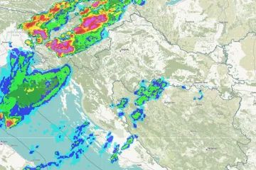 Pitanje je trenutka kada će nas udariti nova ljetna oluja: Pogledajte što nam stiže iz Slovenije i Italije!