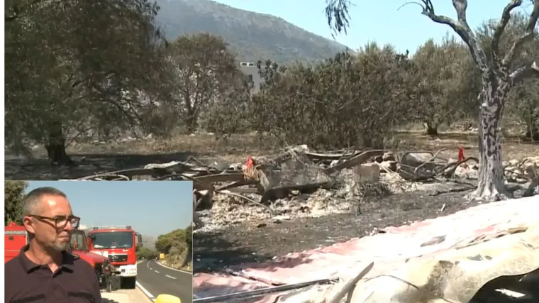 Uživo s požari&scaron;ta kod Greba&scaron;tice: 'Vatra jo&scaron; izbija na pojedinim dijelovima, ali je sve pod kontrolom'