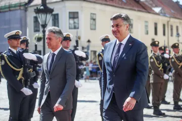 Plenković i Golob se častili lijepim riječima: 'Imamo tek jednu temu koja nas razdvaja'