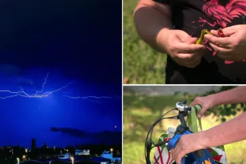 Danju pakao, navečer apokalipsa! Juri je vrućina spržila bicikl, a Mariju led uni&scaron;tio papričice. Kako se Zagorci nose s klimatskim ekstremima?