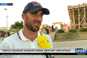 Martin Sinković: 'Atmosfera je super, ne znam tko bi mogao okupiti toliko sportaša kao što je uspio Marin Čilić'