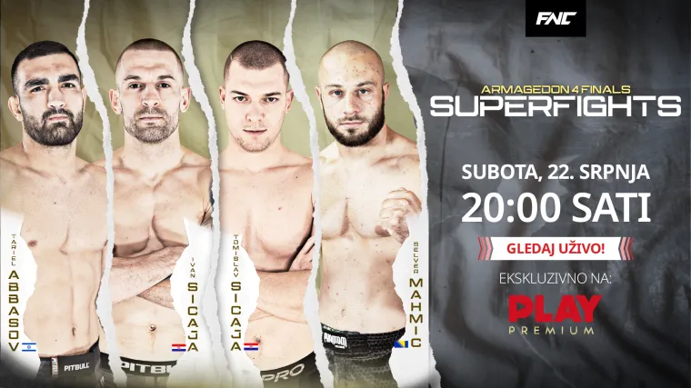 Borilački MMA spektakl iz Bugojna na rasporedu je u subotu uživo na PLAY Premiumu