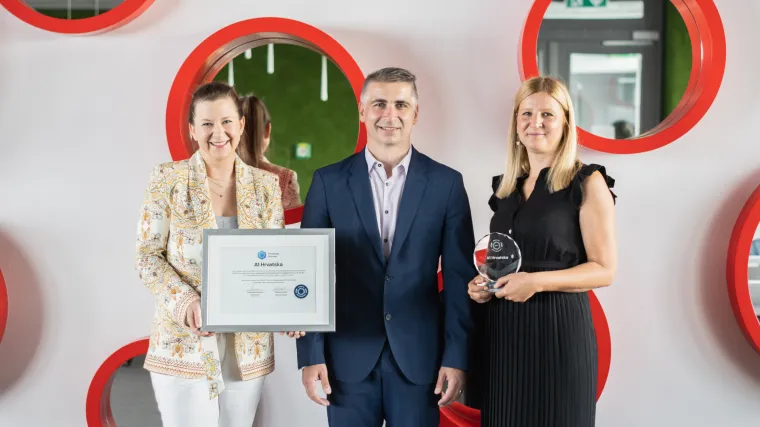 A1 Hrvatska među 10% najboljih poslodavaca u Hrvatskoj prema kvaliteti HR-a