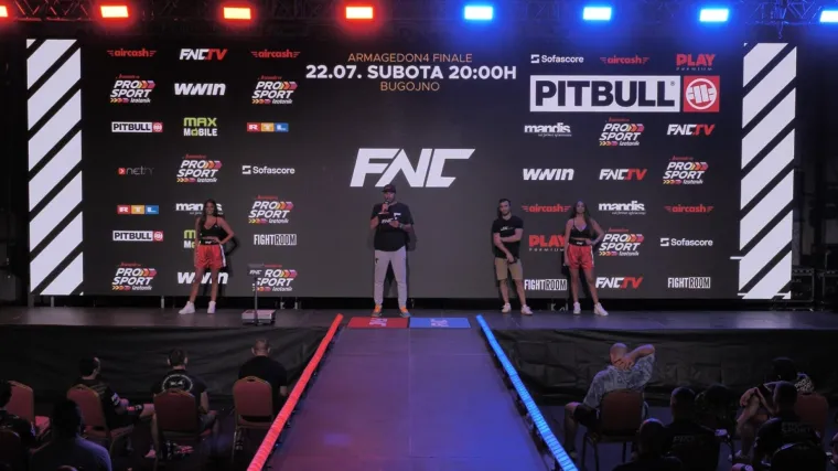 Službena vaga je iza boraca: Sve je spremno za borilački MMA spektakl u Bugojnu