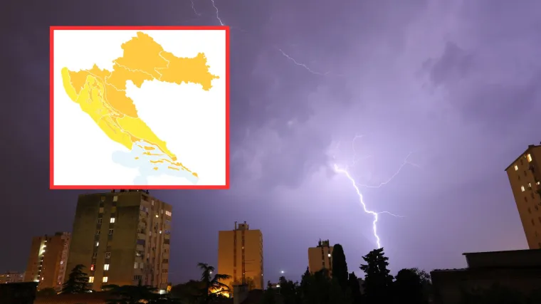Izdana upozorenja za cijelu zemlju! Od grmljavinskih nevremena to toplinskog vala!